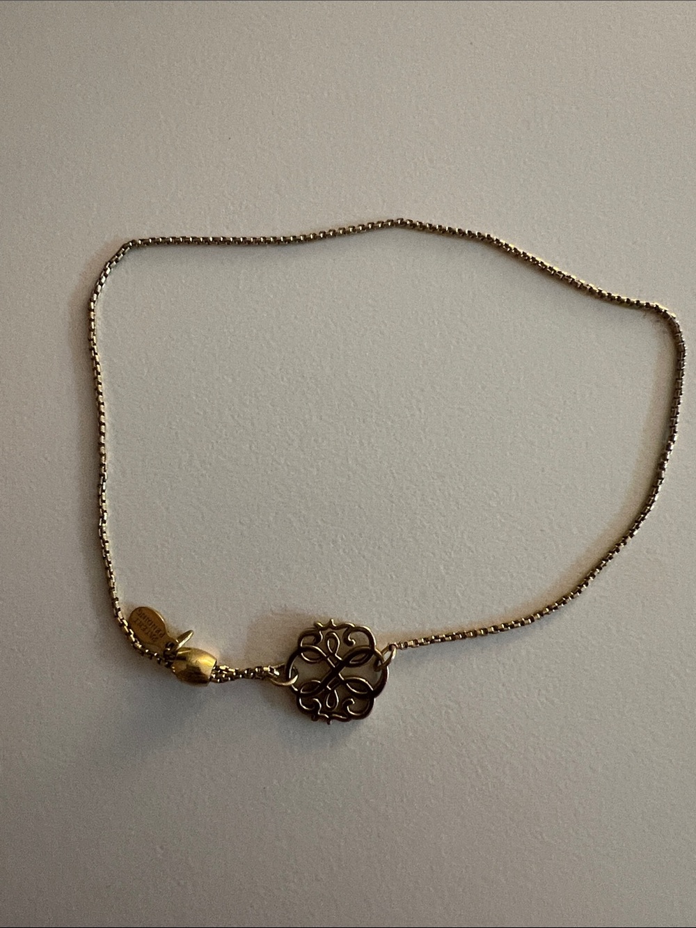 Alex and Ani path of life pull chain bracelet